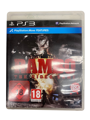 Ps3 rambo the - ps3, video
