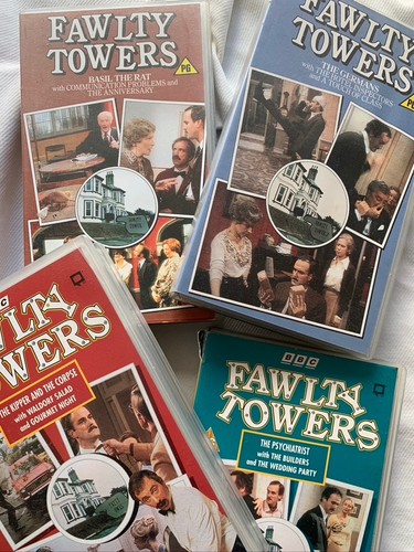 Fawlty towers original vhs - 4x,
