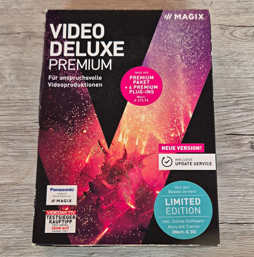Magix video deluxe - deluxe, premium