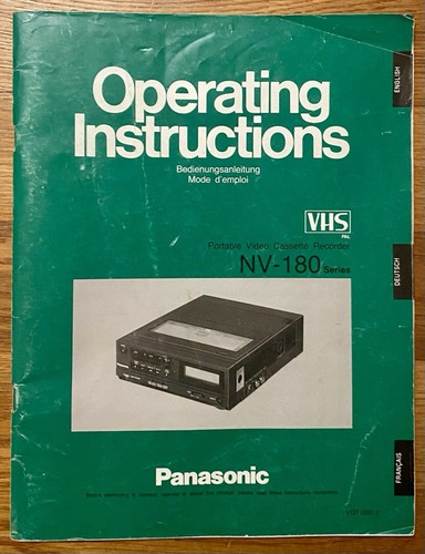 Panasonic vhs videorecorder - vhs,